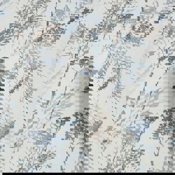 Superfresco Easy Solstice Leaves Wallpaper - Pale Blue - 10m