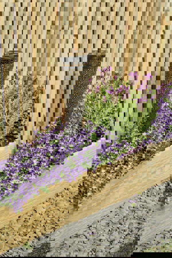 Luxform Solar Guernsey Torch Light Flower Design 13Pk