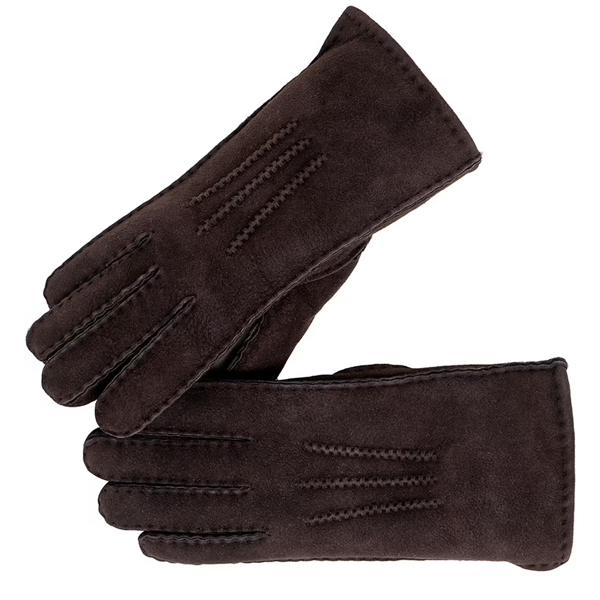 Nordvek Womens Sheepskin 3 Point Gloves