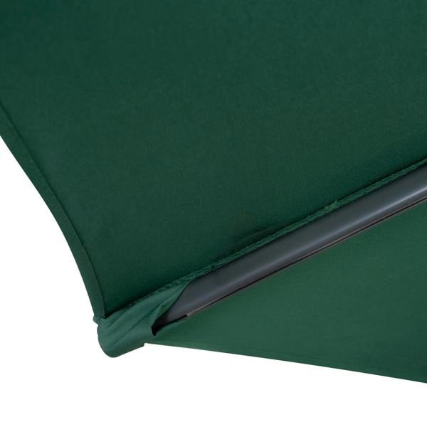 Jardi Cantilever Parasol 3m With Full Fan Base – Green