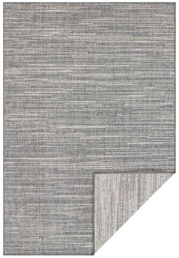 Mèlange Reversible Indoor & Outdoor Grey Rug
