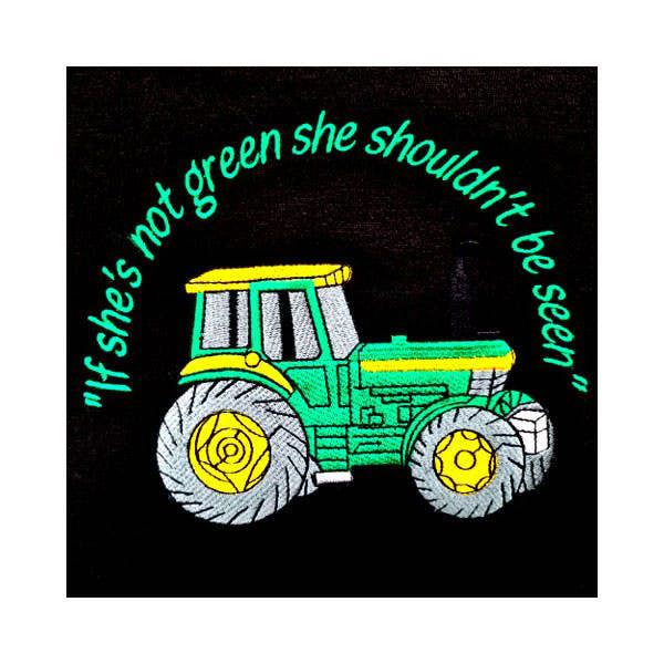 Green Tractor Hoodie