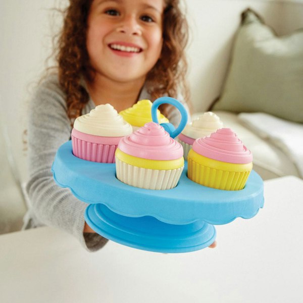 Green Toys Cupcakes - Made From 100% Recycled Plastic