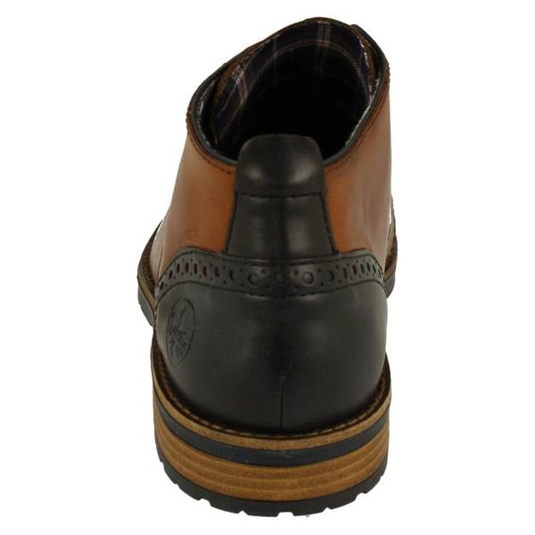 Rieker Mens Rieker Lace Up Ankle Boots 14605