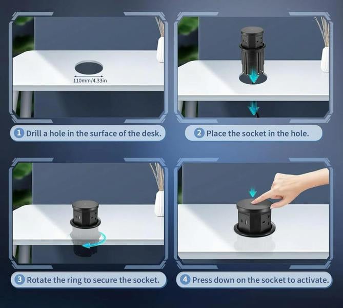 TRL Furniture Sleek & Slender Rustic Conference Table