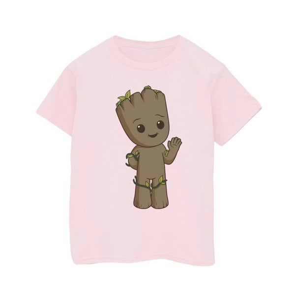 Marvel Boys I Am Groot Cute Groot T-Shirt - Baby Pink