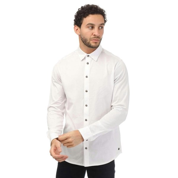 Mercery Mens Beynol Jersey Shirt - White