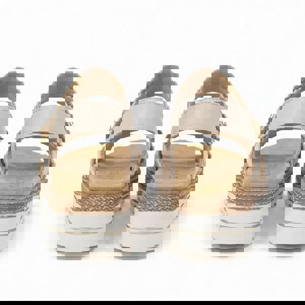 Remonte Remonte D0Q59 Womens Ankle Strap Sandals Beige