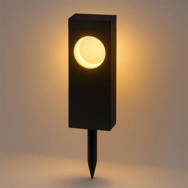 Milagro Cyklop Solar Lamp 3000K Ip44 Black