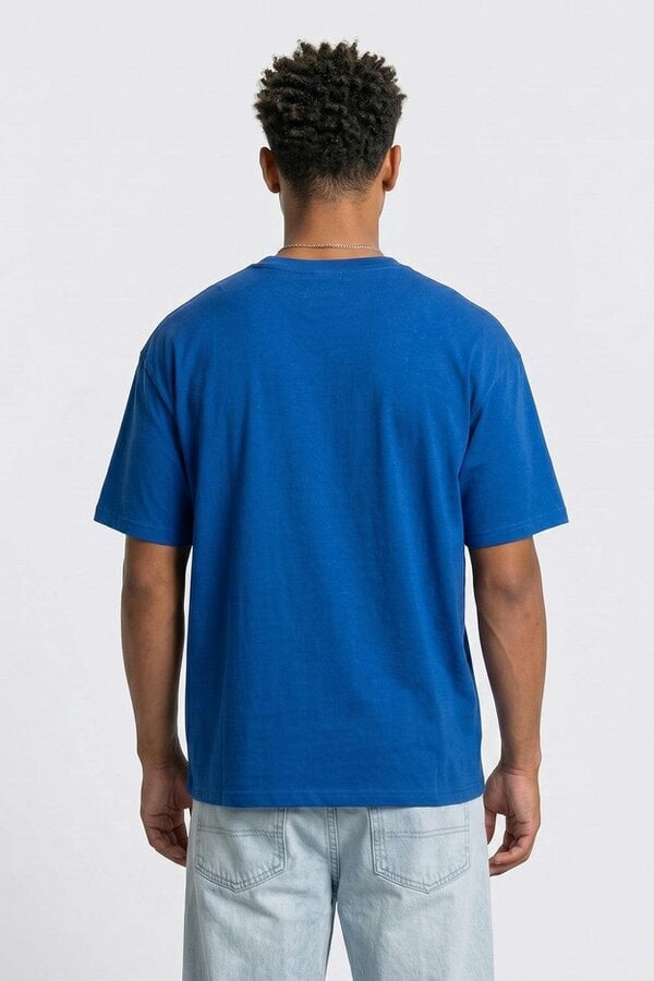 London Attitude Oversized Heavyweight Vintage Racing T-Shirt