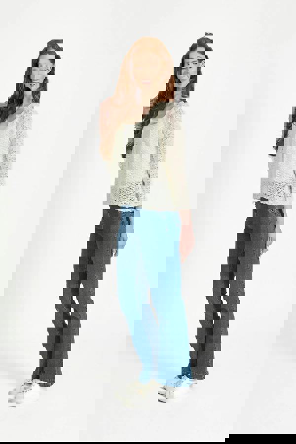 Mudflower Popcorn Knit Shrug