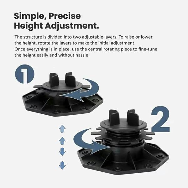 Nicoman Adjustable Pedestal Support for Paving