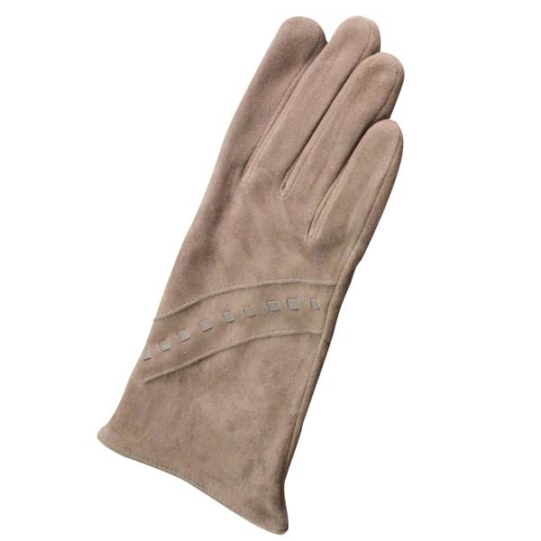 Eastern Counties Leather Womens/Ladies Sian Suede Gloves - Taupe