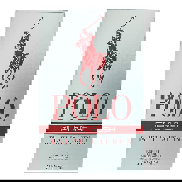 Ralph Lauren Polo Red Rush Eau De Toilette 125ml for Him