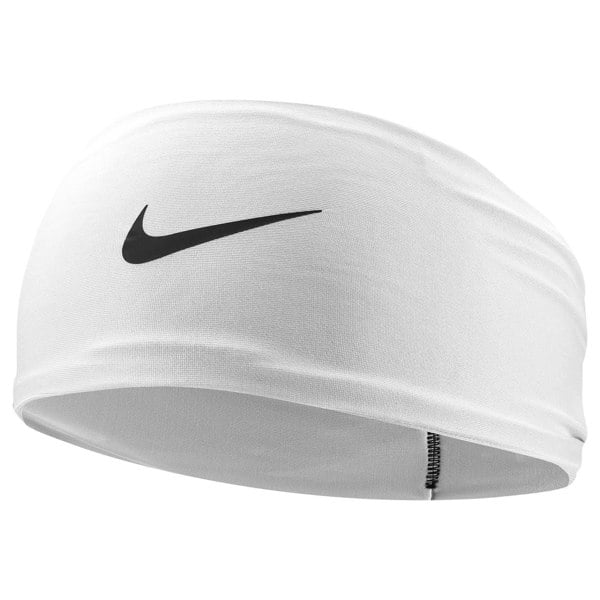 Nike Fury Classic Wide Dri-FIT Headband - White