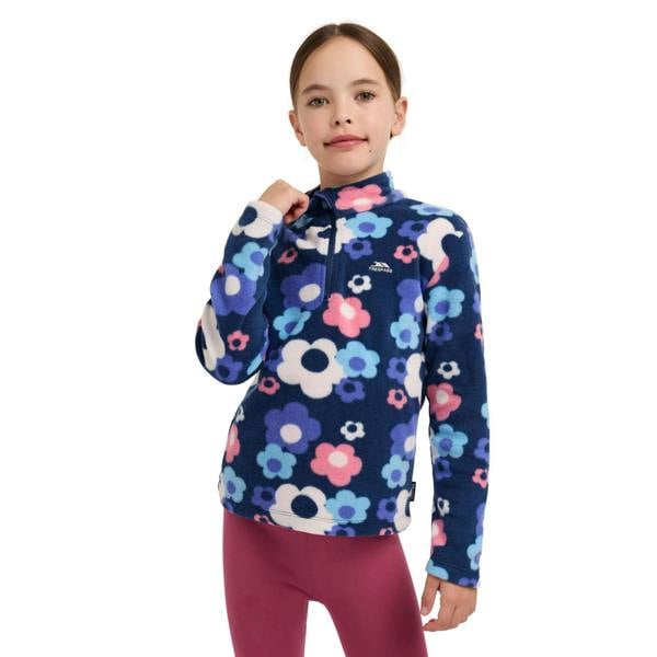 Trespass Childrens/Kids Melsa AT200 Fleece Jacket - Navy Peony - 