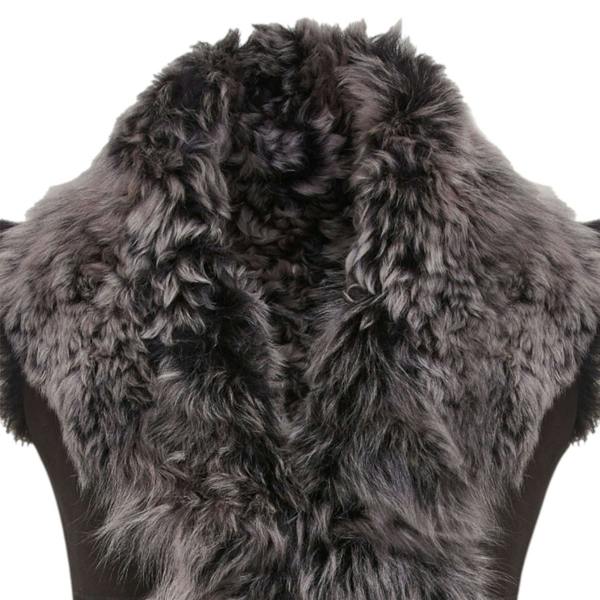 Infinity Leather Women's Toscana Shearling Nappa Leather Sheepskin Gilet - Parkes