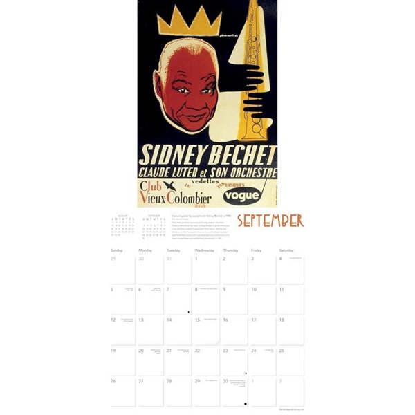 The Jazz Age Calendar 2027, Wall Calendars, Month To View, Entertainment, Gift