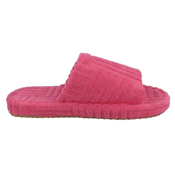 Spot On Ladies Spot On Towelling Slippers X2127
