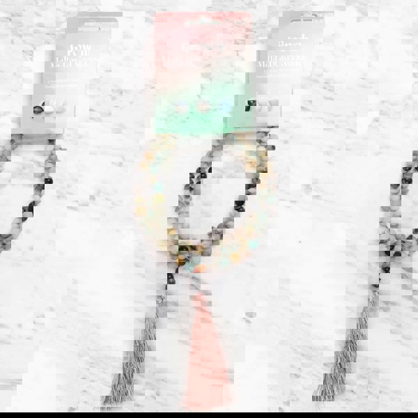 Myga Growth Mala Bead Necklace