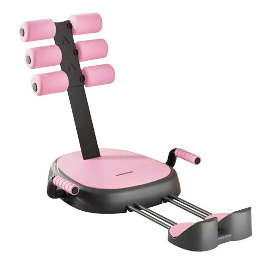 Havendro Ab Machine exercise Abdominal Crunch Trainer for Home Gym Core Workout Equipment - pink