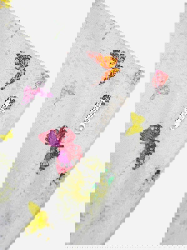 Guess Girls Lace Butterfly Collage Dress