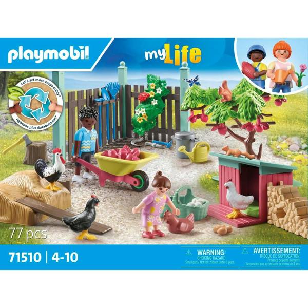 Playmobil Small Chicken Farm - 71510 Playset