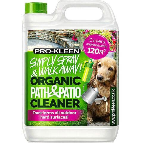 ProKleen Pro-Kleen Simply Spray and Walk Away Organic Path and Patio Cleaner Concentrate Fluid 5L Safe for Pets and Children
