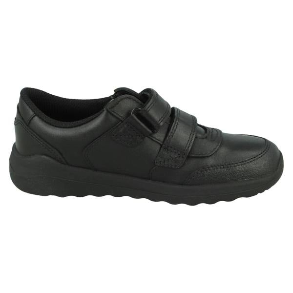 Clarks Boys Clarks Double Strap School Shoes - Daze 2 Step K