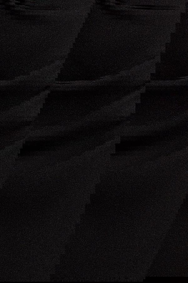 Diamante Heart Trim Evening Maxi Dress - Black DR4674