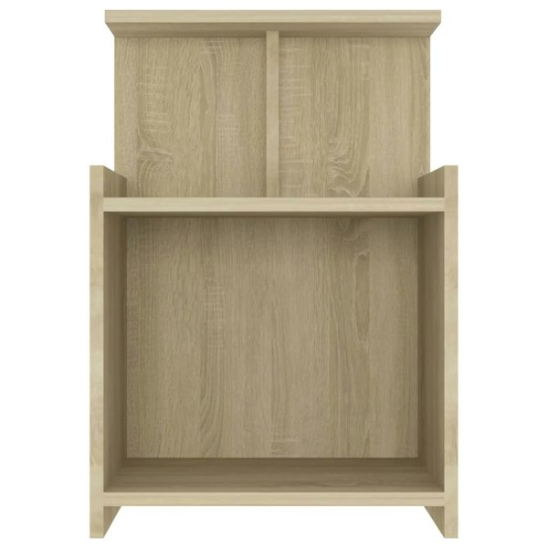 Berkfield Bed Cabinets 2 pcs Sonoma Oak 40x35x60 cm Engineered Wood
