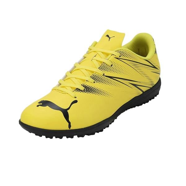 Puma Childrens/Kids Attacanto Turf Training Football Boots - Yellow/Black