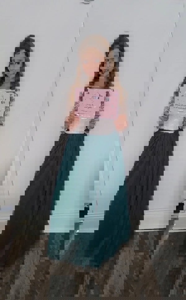 Customer Image of Baby Bohemian Classic Long Sleeve Dress - Hunter Green