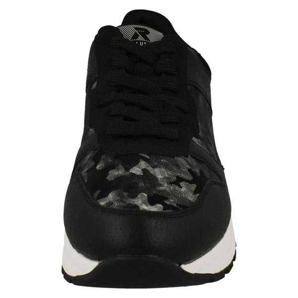 Rieker Ladies R-EVOLUTION By Riekier Camo Detailed Trainers 40804