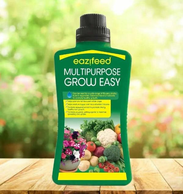 Eazifeed 4X Multi Purpose Liquid Plant Food Concentrate Eazifeed For Fruit Flowers 500ml