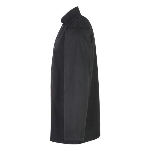 Premier Studded Front Long Sleeve Chefs Jacket / Chefswear (Pack of 2) - Black