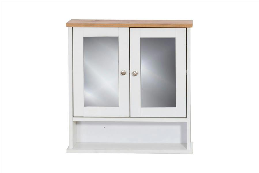 Timber Art Design Modern Mirrored Bathroom Wall Cabinet – Storage Unit