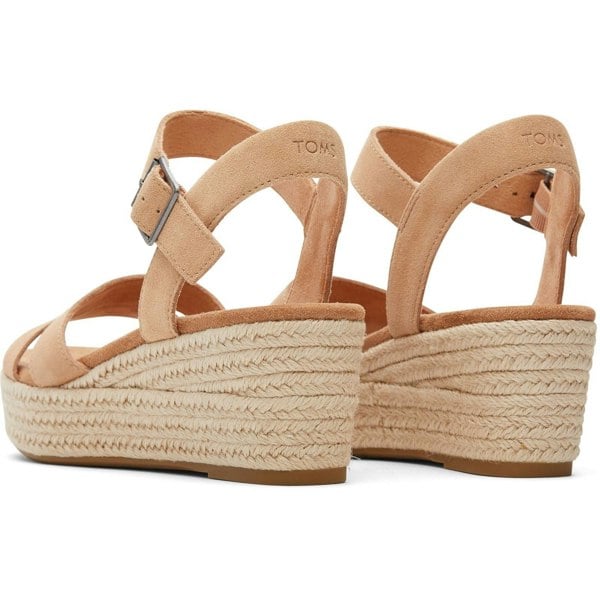 TOMS Audrey Espadrille Womens - Honey