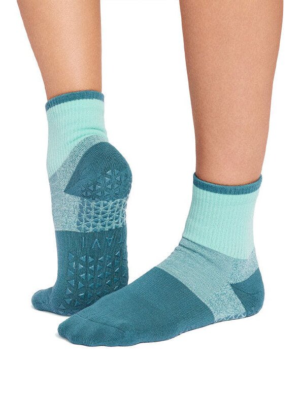 Tavi Aria Grip Socks - Lagoon
