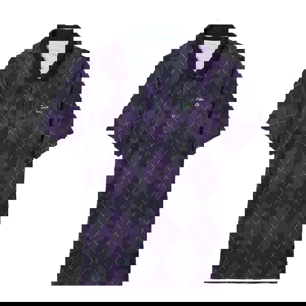 Lacoste Womens/Ladies UV Protection Regular Golf Polo Shirt - Purple