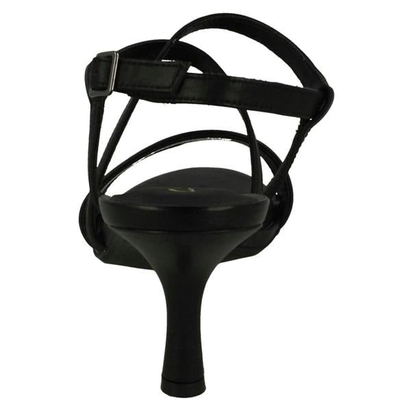 Clarks Ladies Clarks Strappy Heeled Sandals Amali Buckle
