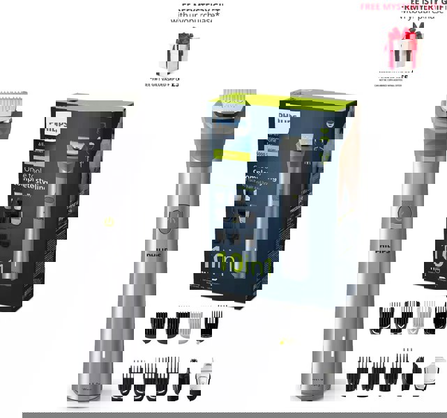 Philips MG5920/15 5000 Series All-in-One Multi-grooming Body Hair Trimmer - Free Gift RRP £10!