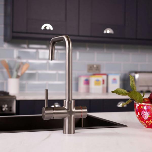 Impromta 3 in 1 Biometric Boiling Water Tap | Gun Metal Finish