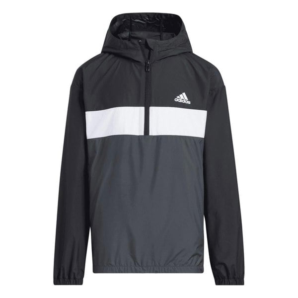 Adidas Childrens/Kids Anorak Woven Waterproof Jacket - Black