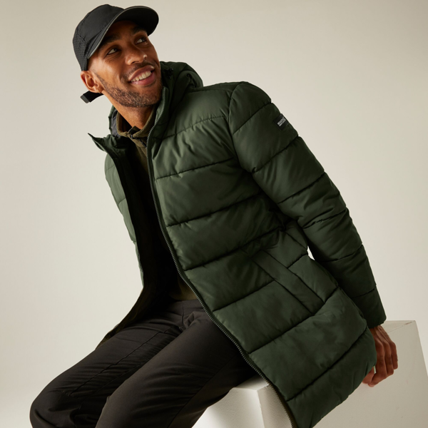 Regatta Mens Lakiver Padded Jacket - Dark Khaki