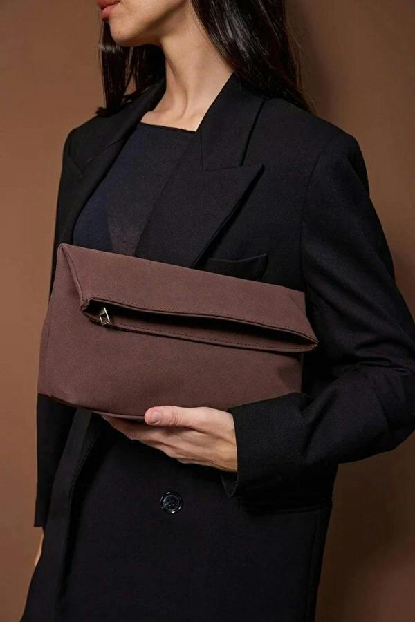 WOVCOR Suede Women's Clutch Bag