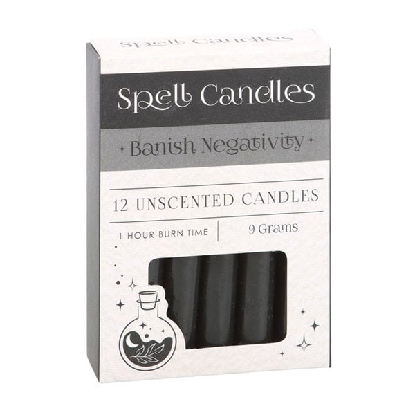 Serano Pack of 12 Banish Negativity Spell Candles