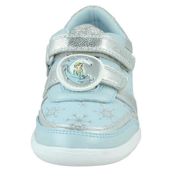 Clarks Girls Clarks Disney Frozen II Trainers Scape Ice
