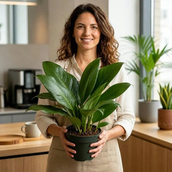 Philodendron Imperial Green – Large Glossy Green Foliage Tropical Evergreen Indoor Houseplant
