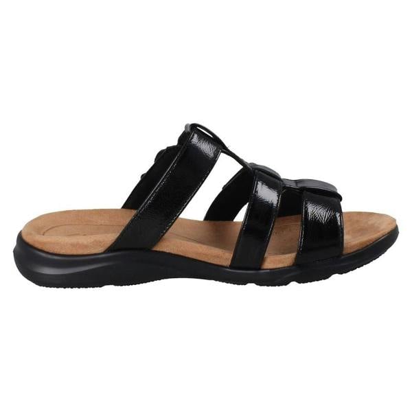 Clarks Ladies Clarks Triple Strap Summer Sandals Kitly Pearl